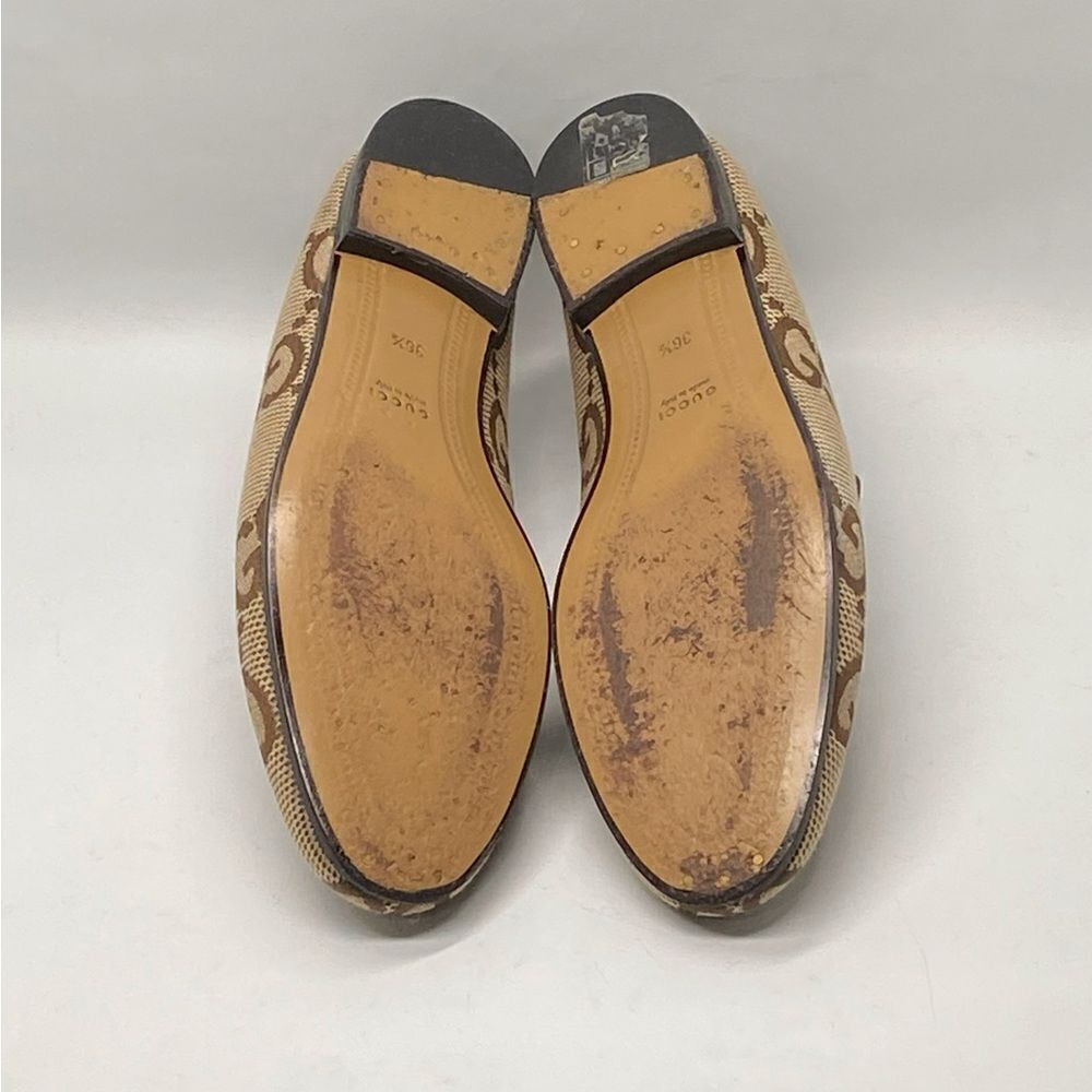 Gucci Jordaan Supreme Canvas Horsebit Loafer size 36.5 - Picture 12 of 13